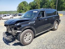 Salvage cars for sale from Copart Concord, NC: 2017 Nissan Armada SV