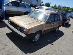 Salvage cars for sale from Copart Woodburn, OR: 1985 Toyota Tercel SR5