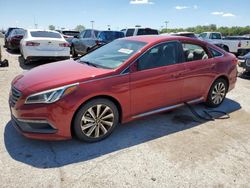 Salvage cars for sale at Indianapolis, IN auction: 2015 Hyundai Sonata Sport