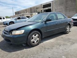 Honda Accord ex salvage cars for sale: 2000 Honda Accord EX