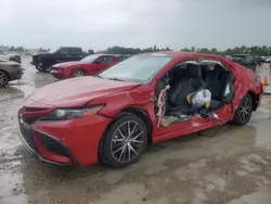 Salvage cars for sale at Houston, TX auction: 2021 Toyota Camry SE