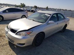 Toyota Camry le salvage cars for sale: 2002 Toyota Camry LE