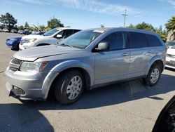 Salvage cars for sale at San Martin, CA auction: 2015 Dodge Journey SE