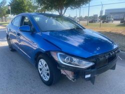 Salvage cars for sale at Oklahoma City, OK auction: 2018 Hyundai Elantra SE