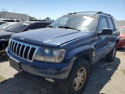 Salvage cars for sale at Martinez, CA auction: 2002 Jeep Grand Cherokee Laredo