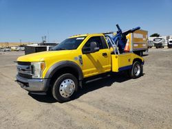 Salvage cars for sale from Copart Sacramento, CA: 2017 Ford F450 Super Duty