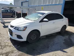 Chevrolet salvage cars for sale: 2018 Chevrolet Sonic LS