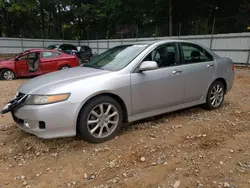 Salvage cars for sale at Austell, GA auction: 2008 Acura TSX