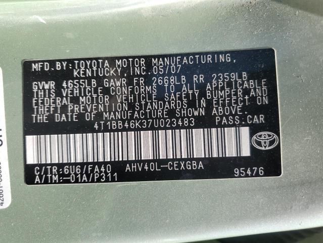 2007 Toyota Camry Hybrid