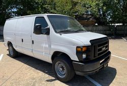 Salvage trucks for sale at Grand Prairie, TX auction: 2013 Ford Econoline E150 Van