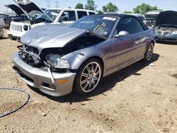 Salvage cars for sale at Elgin, IL auction: 2003 BMW M3