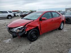 Salvage cars for sale from Copart Cahokia Heights, IL: 2016 Toyota Corolla L