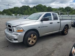 Vehiculos salvage en venta de Copart Assonet, MA: 2012 Dodge RAM 1500 ST