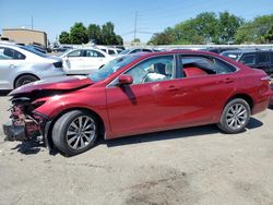 Toyota Camry le Vehiculos salvage en venta: 2016 Toyota Camry LE