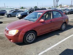 KIA Spectra LX salvage cars for sale: 2006 KIA Spectra LX