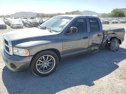 Salvage trucks for sale at Las Vegas, NV auction: 2003 Dodge RAM 1500 ST