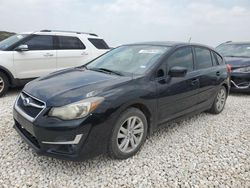 Salvage cars for sale at Temple, TX auction: 2016 Subaru Impreza Premium