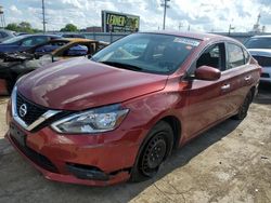 Vehiculos salvage en venta de Copart Chicago Heights, IL: 2016 Nissan Sentra S