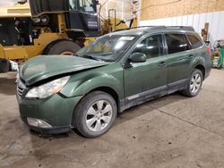 Salvage cars for sale from Copart Anchorage, AK: 2010 Subaru Outback 2.5I Limited