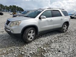 Salvage cars for sale at Loganville, GA auction: 2012 GMC Acadia SLT-1
