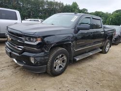 Salvage cars for sale at North Billerica, MA auction: 2016 Chevrolet Silverado K1500 LTZ