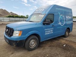 Salvage trucks for sale at Brookhaven, NY auction: 2014 Nissan NV 2500