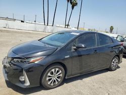 Salvage cars for sale at Van Nuys, CA auction: 2022 Toyota Prius Prime LE