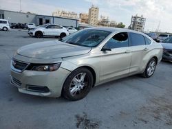 Chevrolet Vehiculos salvage en venta: 2015 Chevrolet Impala LS