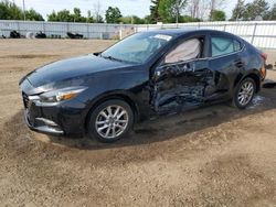 Salvage cars for sale from Copart Ontario Auction, ON: 2018 Mazda 3 SE