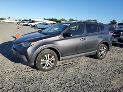 Salvage cars for sale at Sacramento, CA auction: 2016 Toyota Rav4 LE