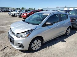 Salvage cars for sale from Copart Eldridge, IA: 2016 Chevrolet Spark LS