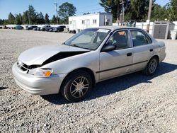 Salvage cars for sale from Copart Graham, WA: 1999 Toyota Corolla VE