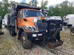 Salvage trucks for sale at West Warren, MA auction: 2017 International 7000 7500