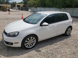 Volkswagen Golf salvage cars for sale: 2012 Volkswagen Golf