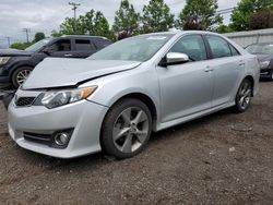 Salvage cars for sale at New Britain, CT auction: 2012 Toyota Camry SE