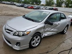 Salvage cars for sale at Bridgeton, MO auction: 2012 Toyota Corolla Base