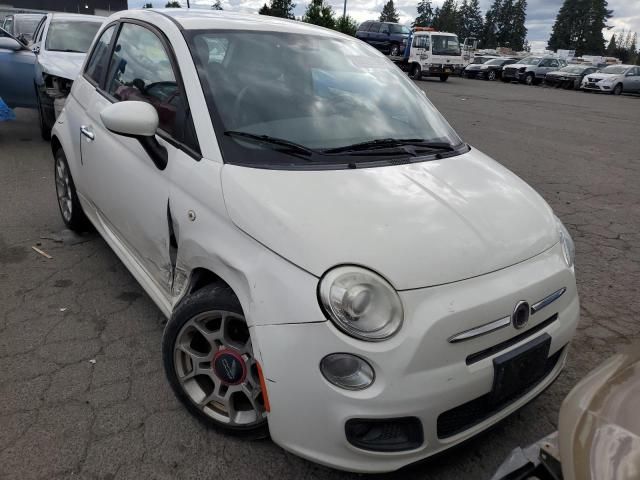 2012 Fiat 500 Sport