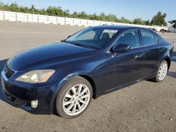 Salvage cars for sale at Fresno, CA auction: 2006 Lexus IS 250