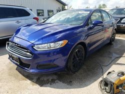 Salvage cars for sale at Pekin, IL auction: 2016 Ford Fusion SE