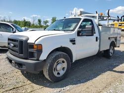 Salvage trucks for sale at Leroy, NY auction: 2008 Ford F350 SRW Super Duty