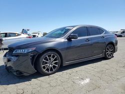 Salvage cars for sale at Martinez, CA auction: 2015 Acura TLX Advance