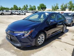 Toyota Corolla le salvage cars for sale: 2021 Toyota Corolla LE