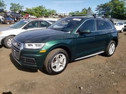 Salvage cars for sale at New Britain, CT auction: 2018 Audi Q5 Premium Plus