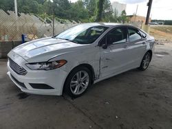 Clean Title Cars for sale at auction: 2018 Ford Fusion SE Hybrid