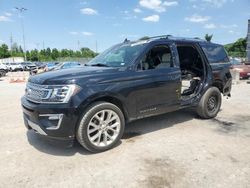 Ford Expedition salvage cars for sale: 2019 Ford Expedition Platinum