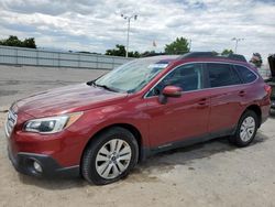 Subaru salvage cars for sale: 2017 Subaru Outback 2.5I Premium