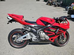 Salvage motorcycles for sale at Graham, WA auction: 2006 Honda CBR600 RR