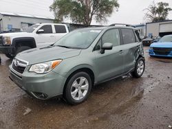 Subaru salvage cars for sale: 2015 Subaru Forester 2.5I Limited