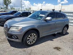 Salvage cars for sale at Miami, FL auction: 2014 Audi Q5 Premium