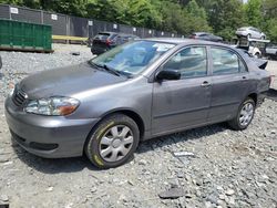 2005 Toyota Corolla CE en venta en Waldorf, MD